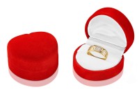 Złoty pierścionek zaręczynowy 408-1 333 8K cyrkonia 