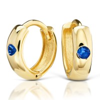 Złote kolczyki z cyrkoniami złoto 333 8K 338sz-1