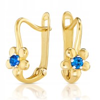 Złote kolczyki z cyrkoniami złoto 333 8K 2374sz-3