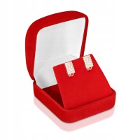 Złote kolczyki z cyrkoniami złoto 333 8K 2300-3