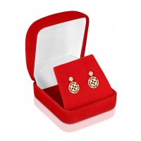 Złote koczyki ażurowe koło złoto pr. 333 8k 2427-3