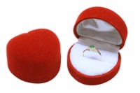 Złoty pierścionek zaręczynowy 530szm-1 333 8K cyrkonia 