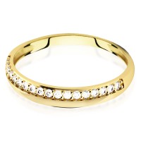  Złoty pierścionek zaręczynowy 1667-3 pr. 333  