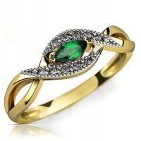 Złoty pierścionek zaręczynowy 236szm-1 pr. 333