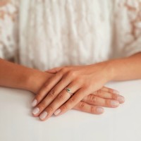 Złoty pierścionek zaręczynowy 236szm-1 pr. 333