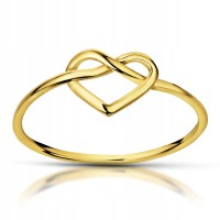  Złoty pierścionek zaręczynowy 1265-1 pr. 333