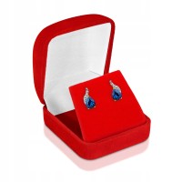 Złote kolczyki z cyrkoniami pr. 585 14K L608