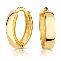 Złote kolczyki klasyczne pr. 333 8K 870-1
