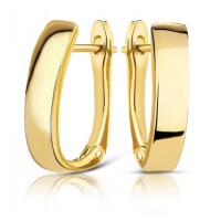 Złote kolczyki klasyczne pr. 585 14K 869-1