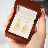 Złote kolczyki złoto pr. 585 14K p04