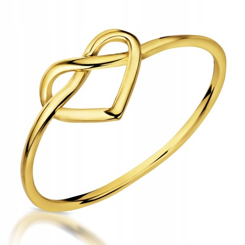  Złoty pierścionek zaręczynowy 1265-1 pr. 333