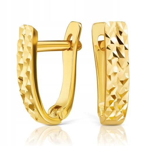 Złote kolczyki  złoto 585 14K 869a-1