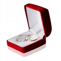 Złote koła kolczyki 333 8K 20mm kółka diamentowane